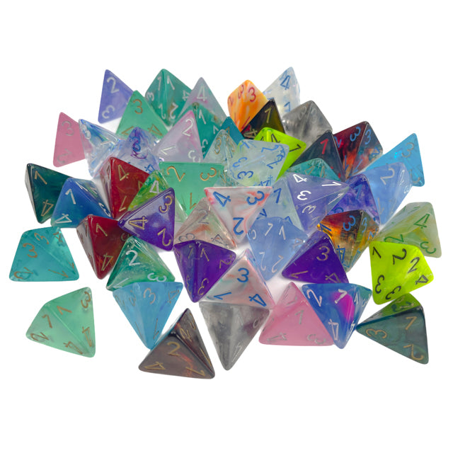 CHX 29204 Signature Bag of 50 Assorted Loose Polyhedral d4