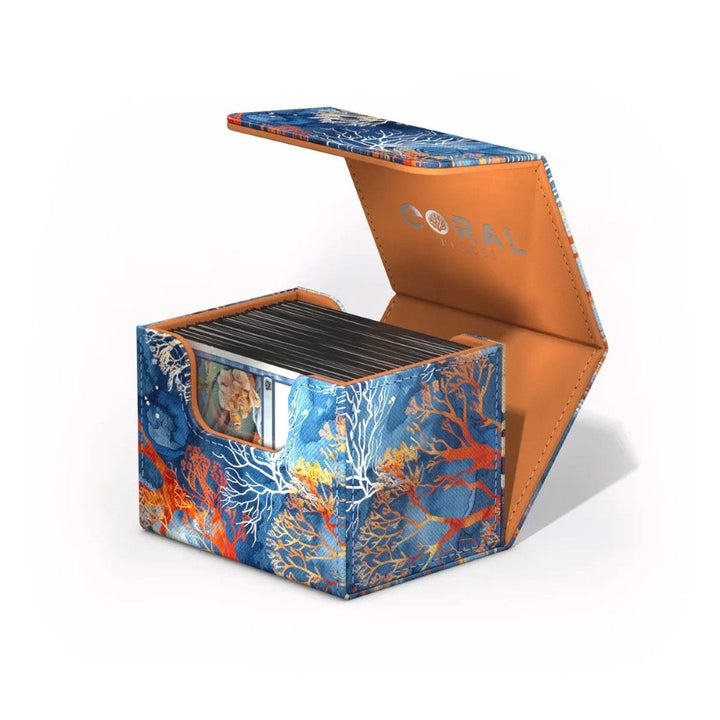 Ultimate Guard: Deck Box – XenoSkin Sidewinder 100+ – 2025 Exclusive: Coral Places – Fiery Reef
