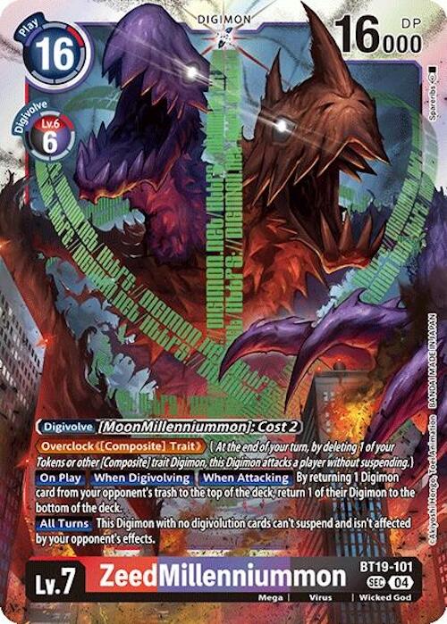 ZeedMillenniummon (BT19-101)