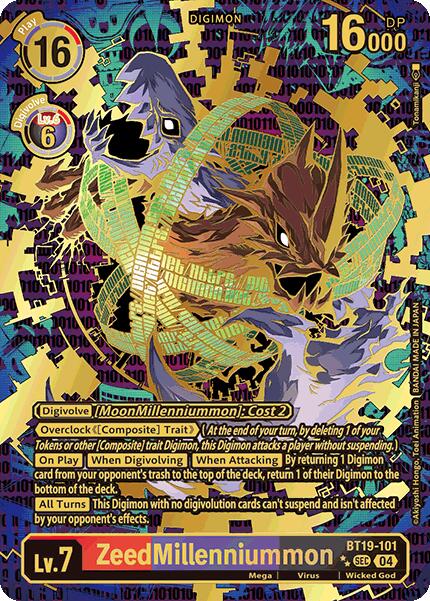 ZeedMillenniummon (BT19-101) (Textured)