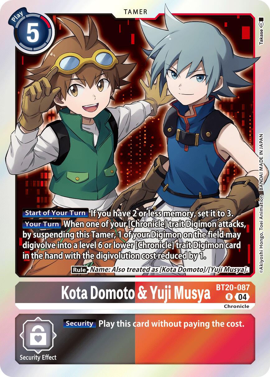 Kota Domoto & Yuji Musya (BT20-087)