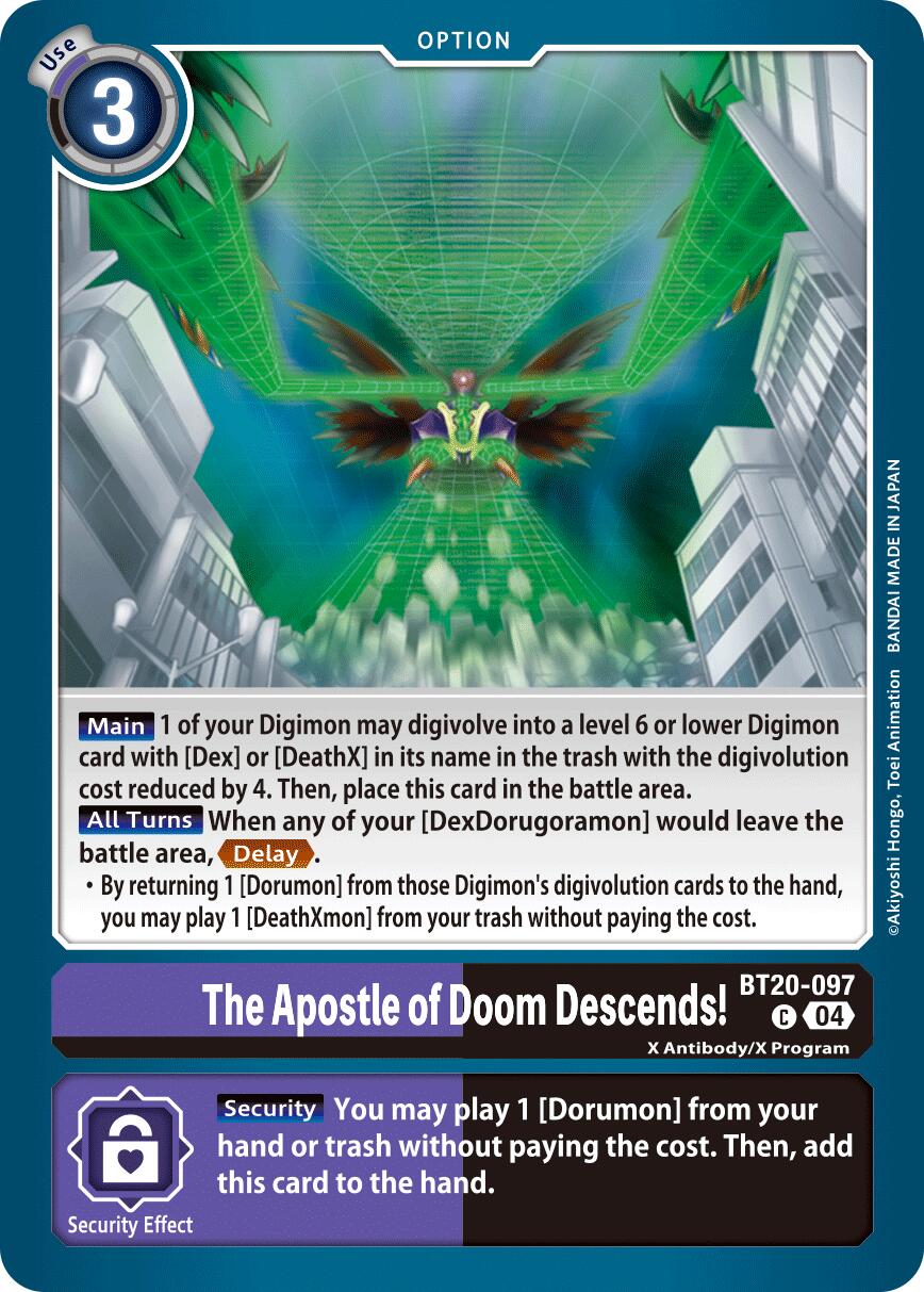 The Apostle of Doom Descends! (BT20-097)