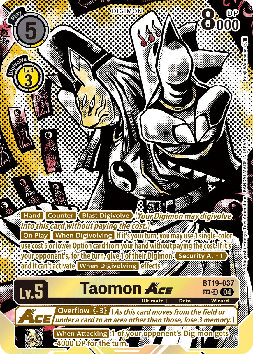 Taomon ACE (BT19-037) (Textured)