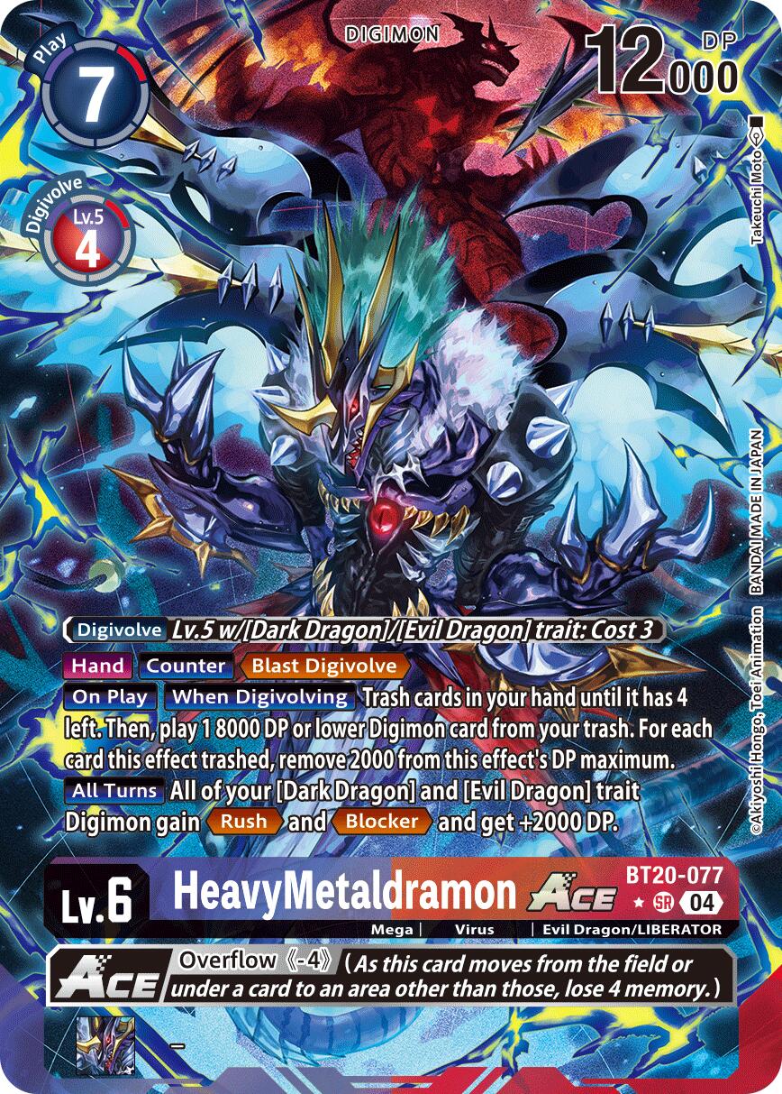 HeavyMetaldramon ACE (BT20-077) (Alternate Art)