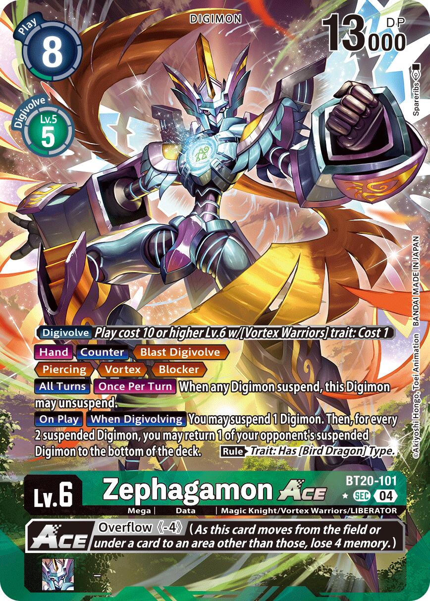 Zephagamon ACE (BT20-101) (Alternate Art)