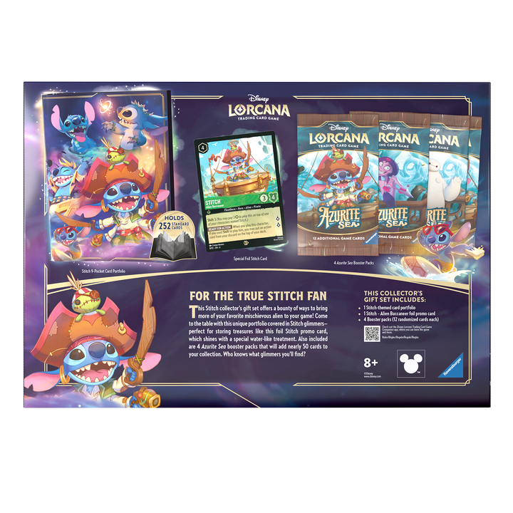 Disney Lorcana - Series 6 - Azurite Sea Stitch Collector's Gift Set