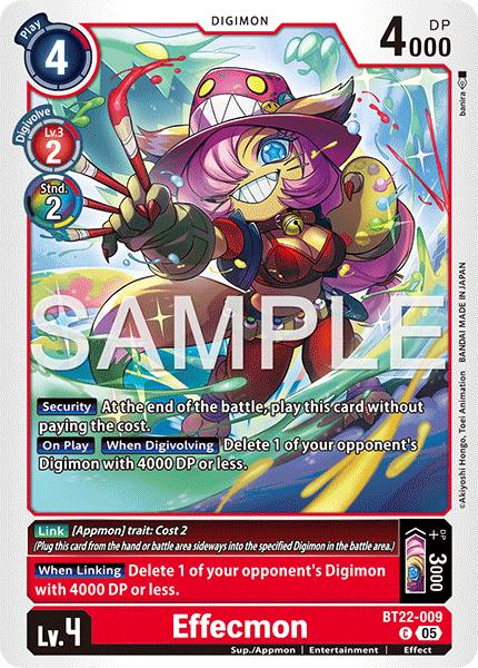 Effecmon (BT22-009)