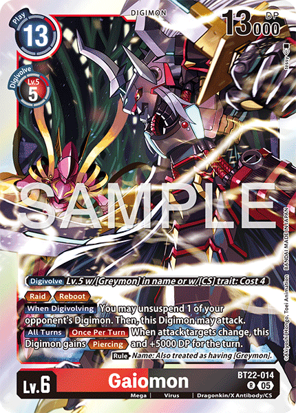 Gaiomon (BT22-014)