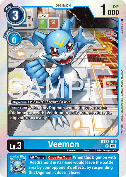 Veemon (BT22-019)