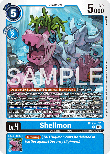 Shellmon (BT22-021)