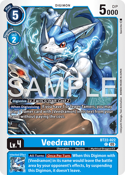 Veedramon (BT22-022)