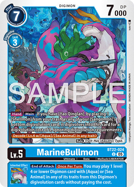 MarineBullmon (BT22-024)