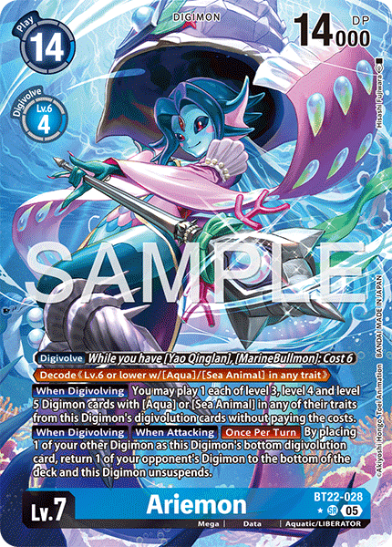 Ariemon (BT22-028) (Alternate Art)