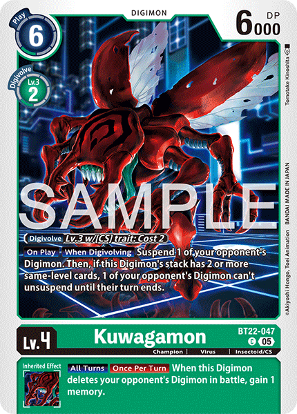 Kuwagamon (BT22-047)