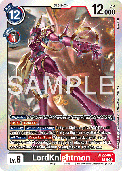 LordKnightmon (BT22-067)