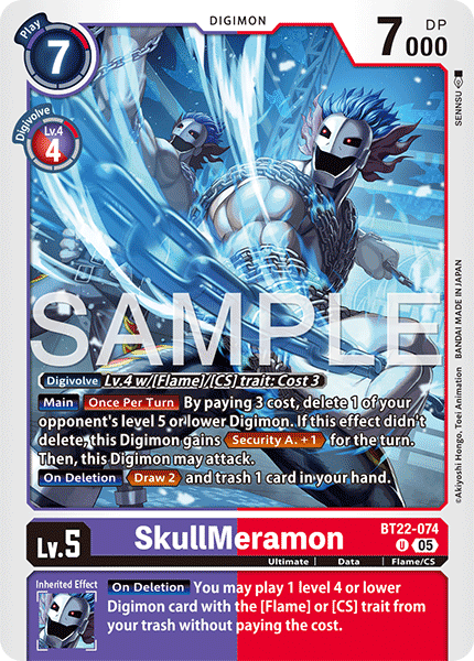 SkullMeramon (BT22-074)