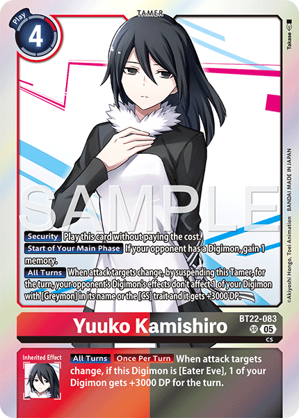 Yuuko Kamishiro (BT22-083)