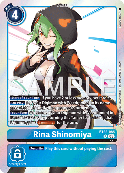 Rina Shinomiya (BT22-085)