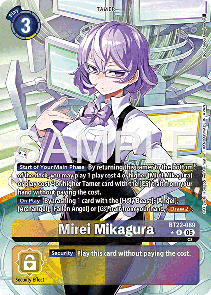 Mirei Mikagura (BT22-089) (Alternate Art)