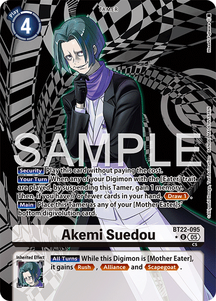 Akemi Suedou (BT22-095) (Alternate Art)