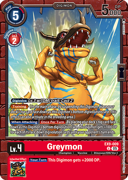 Greymon (EX9-009)