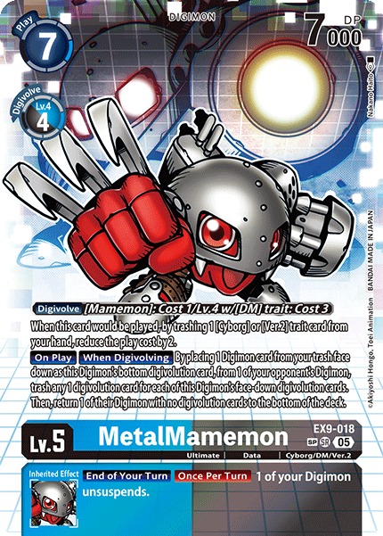 MetalMamemon (EX9-018) (Special Rare)