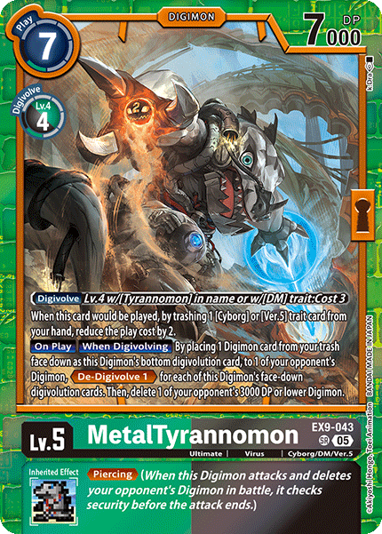 MetalTyrannomon (EX9-043)