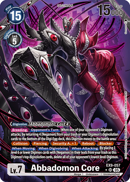 Abbadomon Core (EX9-057) (Alternate Art) Turtle TCG Abbadomon Core (EX9-057) (Alternate Art) Turtle TCG