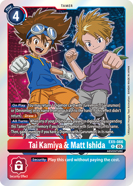 Tai Kamiya & Matt Ishida (EX9-066)