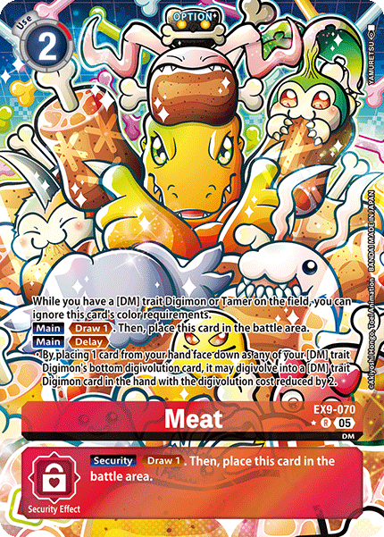Meat (EX9-070) (Alternate Art)