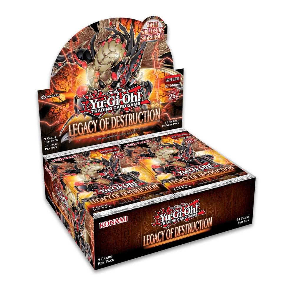 YU-GI-OH! TCG Legacy of Destruction Booster