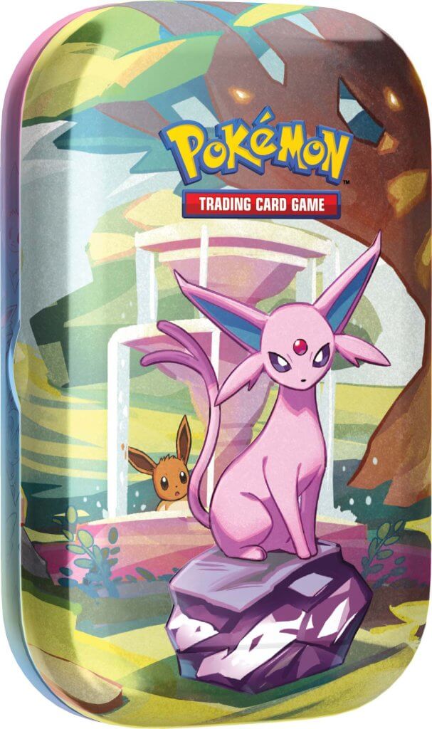 POKÉMON TCG Scarlet & Violet 8.5 Prismatic Evolutions Mini Tin (Pre-order)