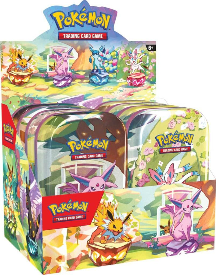 POKÉMON TCG Scarlet & Violet 8.5 Prismatic Evolutions Mini Tin (Pre-order)