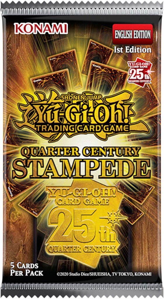 YU-GI-OH! TCG Quarter Century Stampede Collection Booster Pack