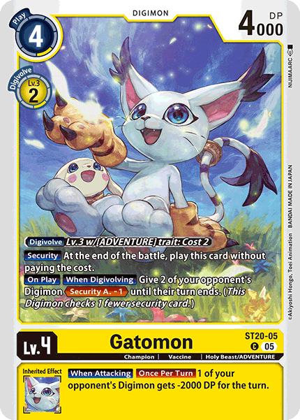 Gatomon (ST20-05)