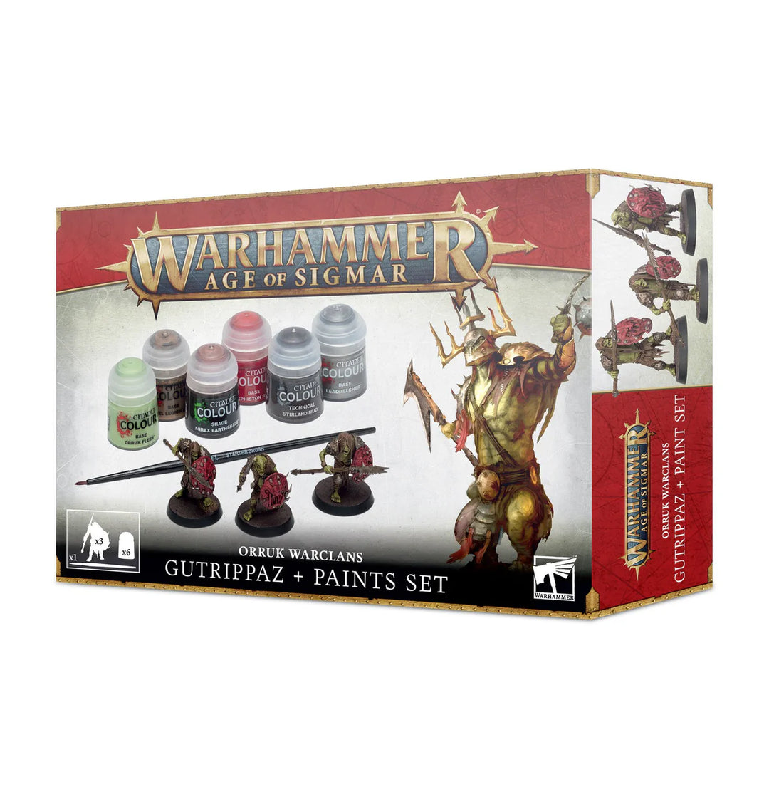 60-09 AOS Orruks + Paint Set