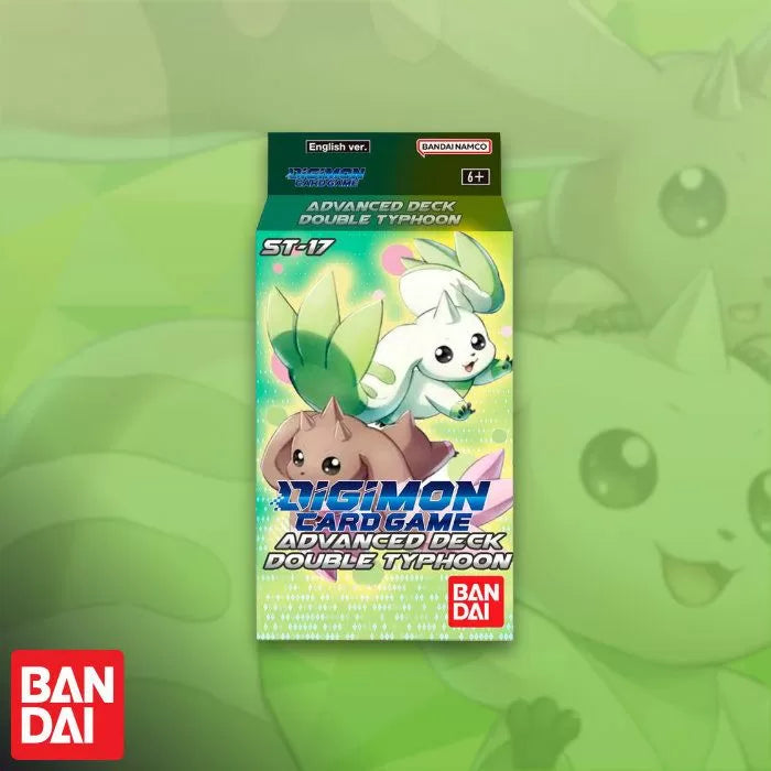 digimon card game advanced deck set double typhoon Digimon Card Game Advanced Deck Set Double Typhoon [ST17] – Turtle TCG