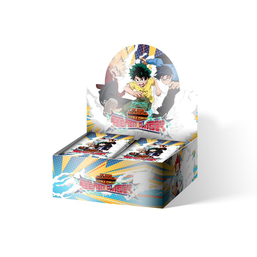 UniVersus My Hero Academia: Heroes Clash Booster Display