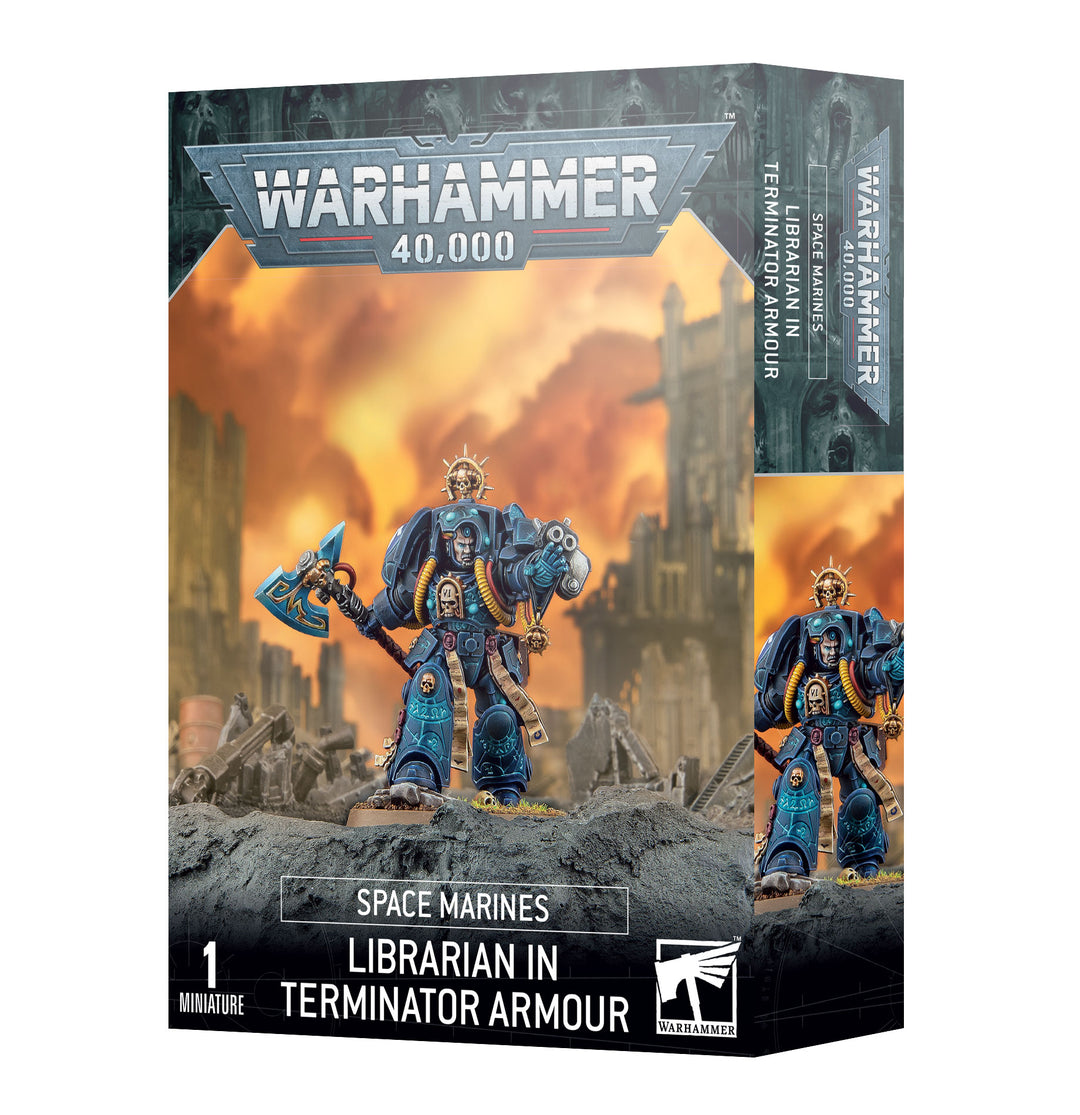 48-06 Space Marines Librarian In Terminator Armour