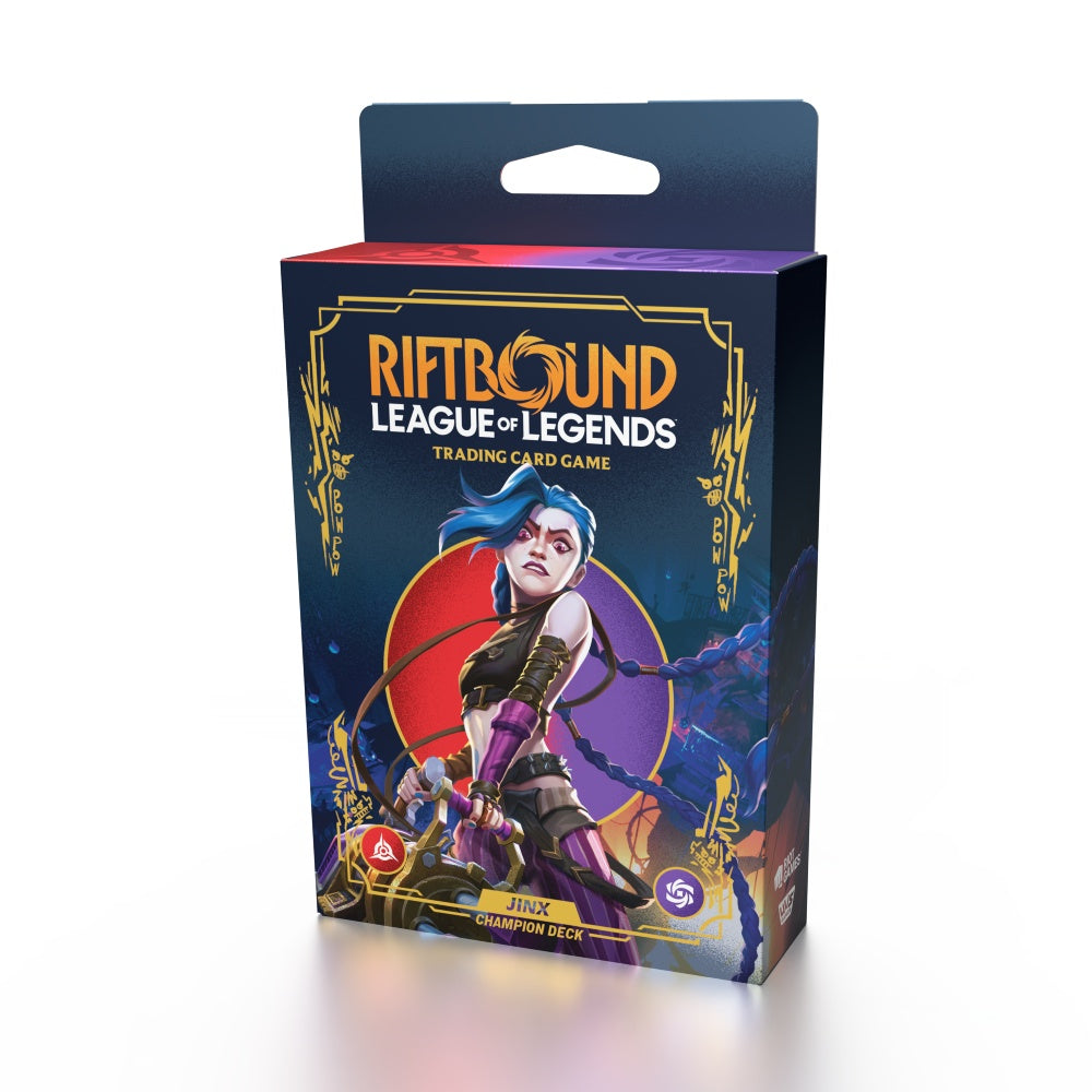 Riftbound: League of Legends TCG – Champion Deck – Set One: Origins – Jinx (Pre-order)