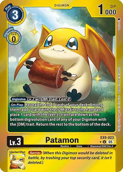 Patamon (EX9-023) (Limited Foil)