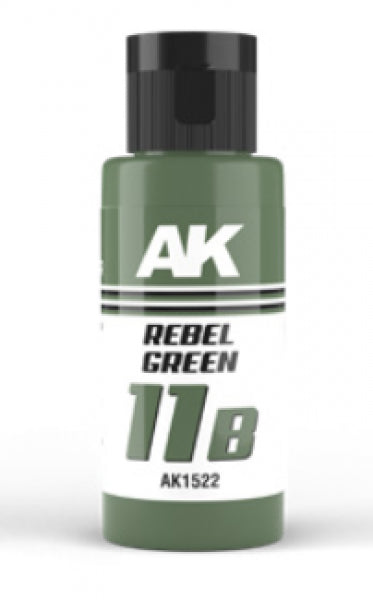 AK Interactive - Dual Exo 11B - Rebel Green 60ml