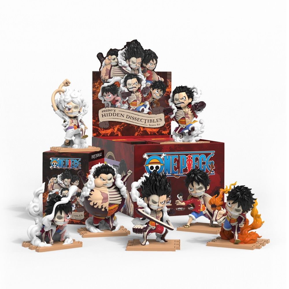 Freeny's Hidden Dissectibles – One Piece (Luffy's Gears Edition) Display