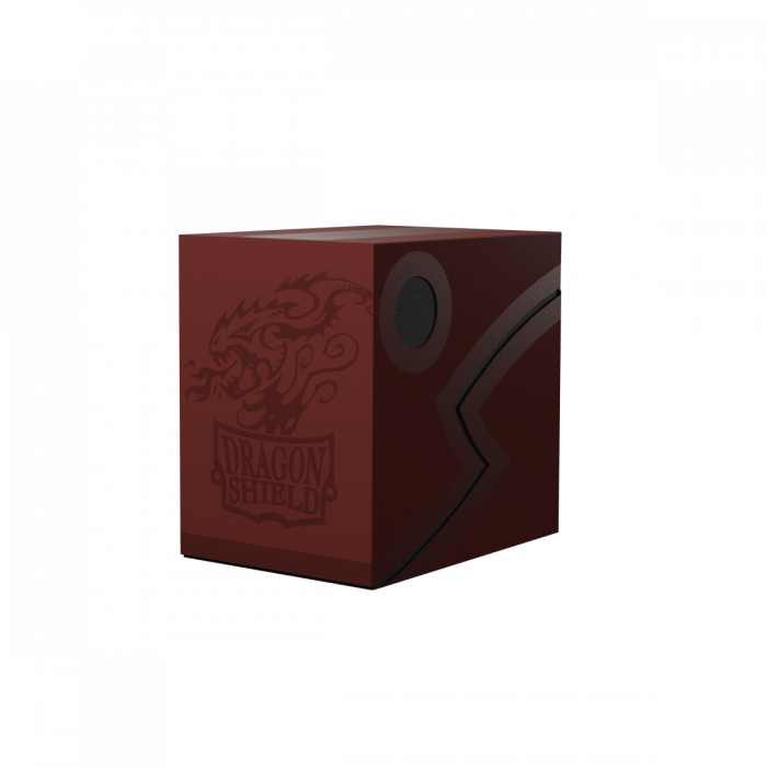 Dragon Shield: Deck Box – Double Shell – Blood Red/Black