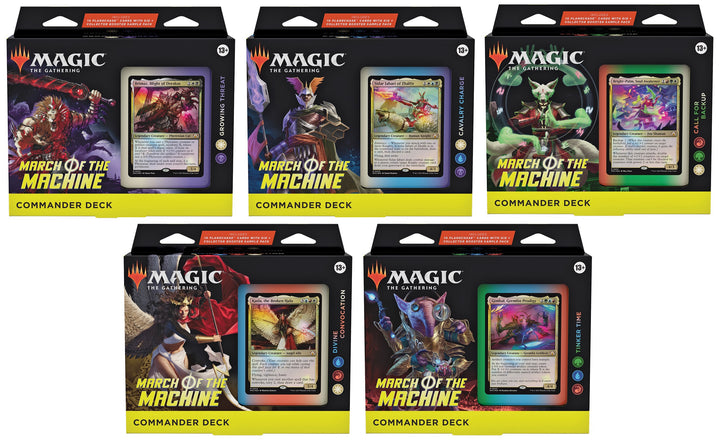 Magic the Gathering March of the Machine Commander Deck