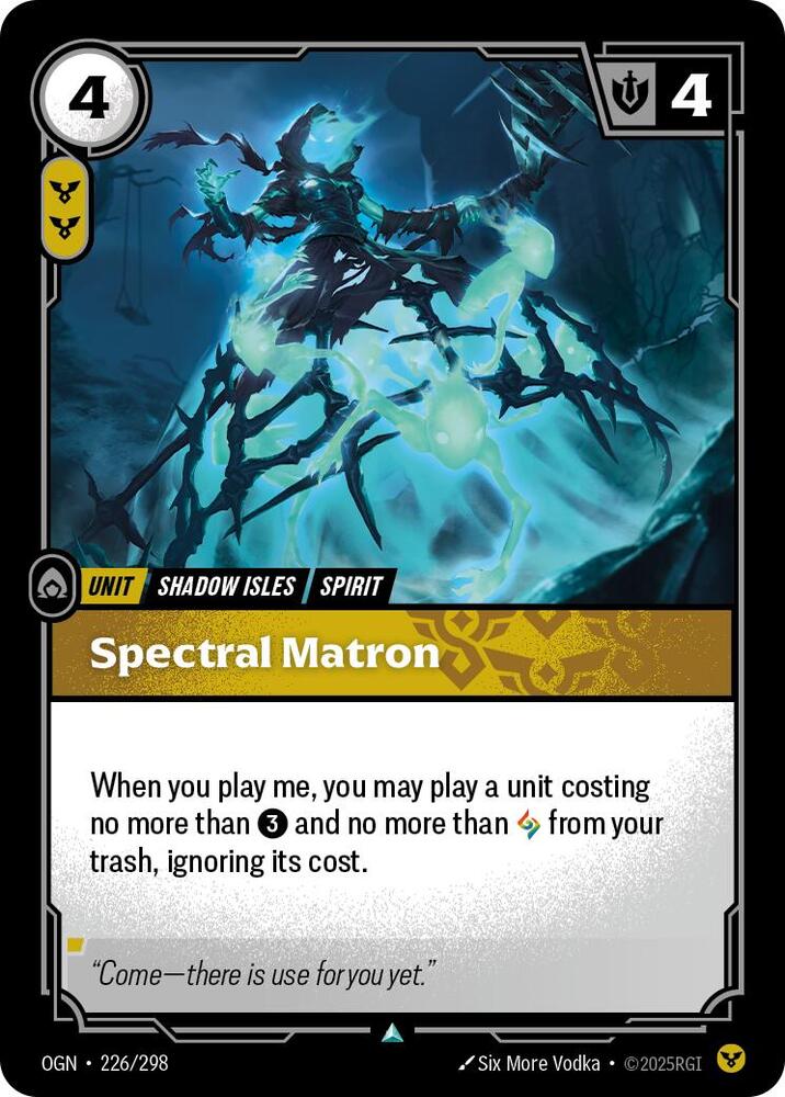 Spectral Matron 226/298 (Origins)  - Foil