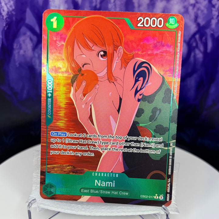 Nami - EB02-017 - (Alternate Art) [EB-02]