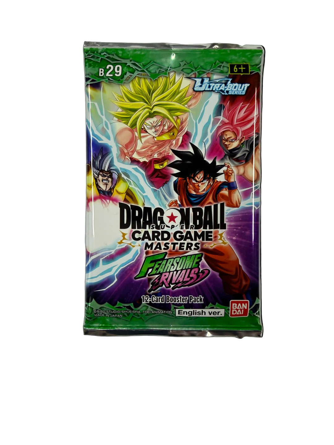 Dragon Ball Super Card Game: Masters Ultra Bout – Set 2: Fearsome Rivals [B29] - Booster Pack