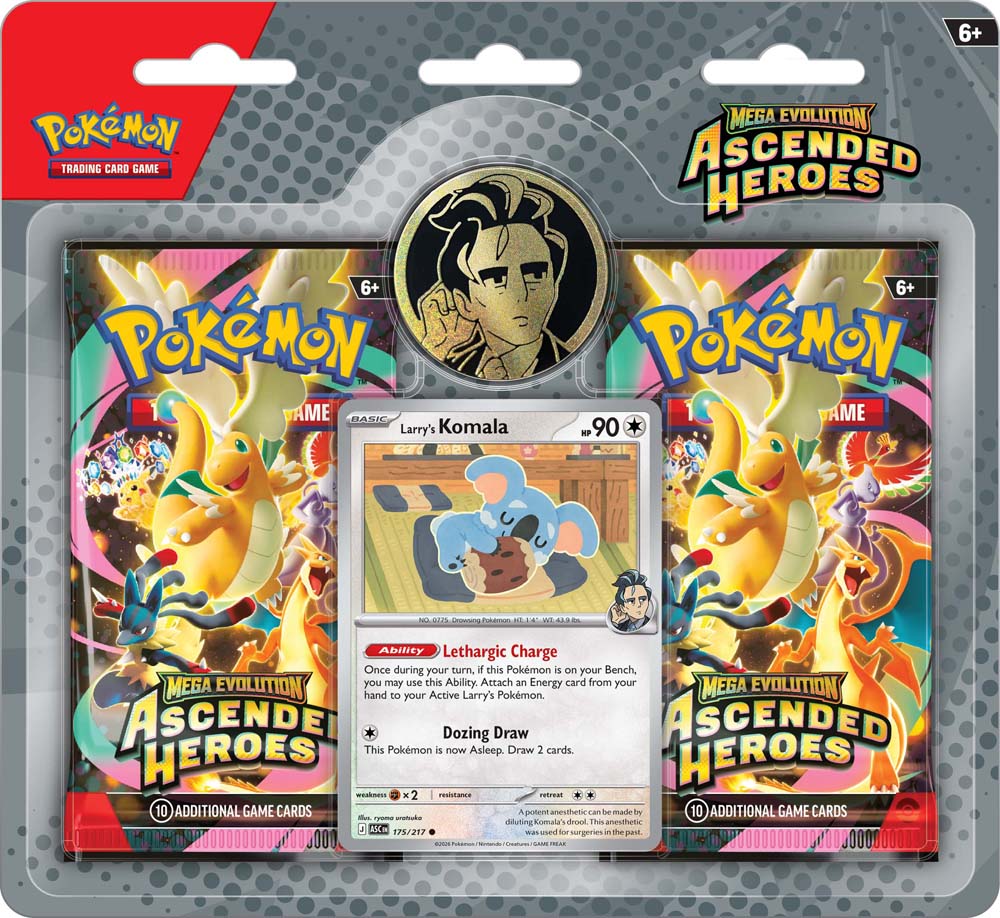 Pokémon TCG: Mega Evolution—Ascended Heroes Collection - Blister 2-Pack (Assorted) [Pre-order]