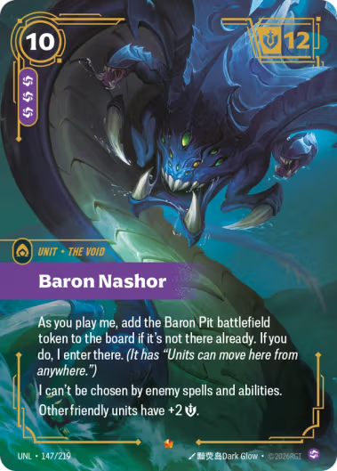 Baron Nashor 147/219 (Unleashed)  - Foil